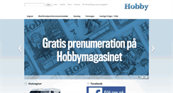 Desktop Screenshot of hobbycaravan.se